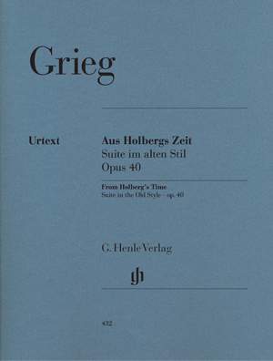 Grieg, E: Holberg Suite op. 40