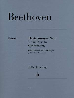 Beethoven: Concerto for Piano and Orchestra No. 1 C major op. 15