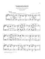 Brahms, J: Schumann-Variations op. 9 Product Image