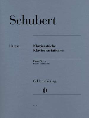 Schubert: Piano Pieces - Piano Variations
