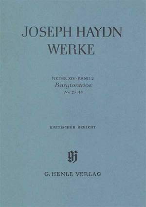 Haydn: Baryton Trios No. 25 - 48