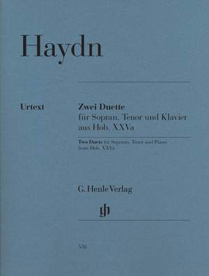 Haydn, J: Two Duets for Soprano, Tenor and Piano Hob. XXVa:2 und 1
