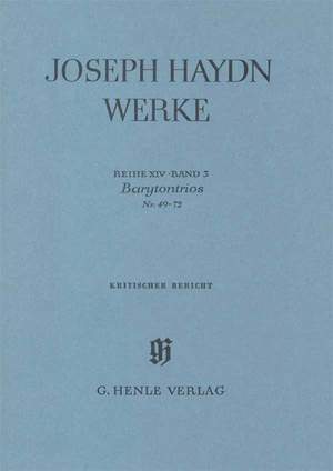 Haydn: Baryton Trios No. 49  - 72