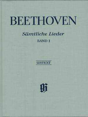 Beethoven: Complete Songs for Voice and Piano Volume I