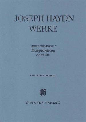 Haydn: Baryton Trios No. 97 - 126