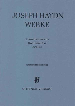 Haydn, J: Piano Trios 1