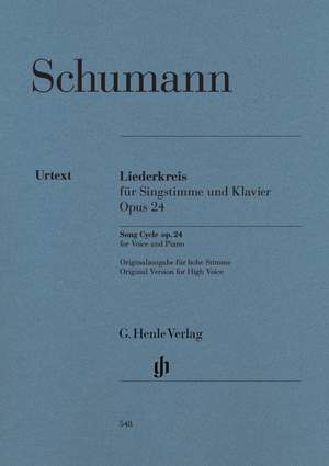 Schumann, R: Song Cycle op. 24