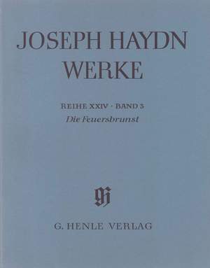 Franz Joseph Haydn: Die Feuersbrunst Edizione Rilegata