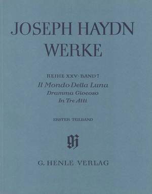 Franz Joseph Haydn: Il Mondo Della Luna Atto 1 Edizione Rilegata