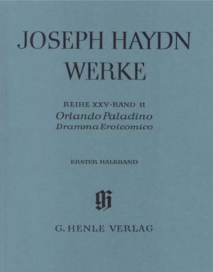 Franz Joseph Haydn: Orlando Paladino Edizione Rilegata In Tela