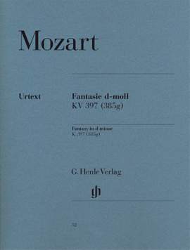 Mozart, W A: Fantasie d-Moll D minor KV 397 (385g)