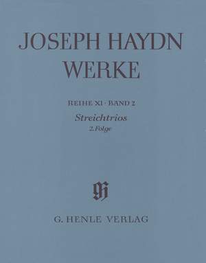 Franz Joseph Haydn: String Trios 2Nd Sequence (With Critical Report)