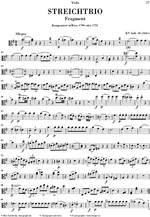 Mozart, W A: String Trio E flat major KV 563 Product Image