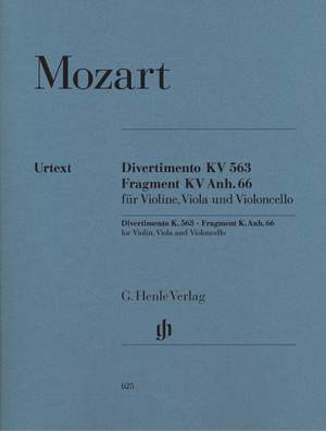 Mozart, W A: String Trio E flat major KV 563