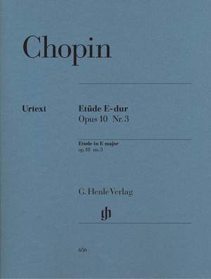 Chopin, F: Etude E major op. 10/3