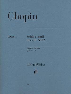 Chopin, F: Etude c minor (Revolution) op. 10/12