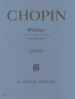 Chopin, F: Waltz a minor op. 34/2