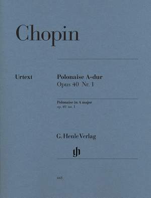 Chopin, F: Polonaise A major [Militaire] op. 40/1