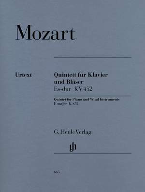 Mozart, W A: Quintet E flat major KV 452