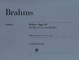 Brahms, J: Walzer op. 39