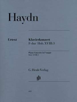 Haydn, J: Concerto for Piano (Harpsichord) and Orchestra F major F major