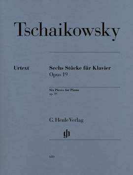 Tchaikovsky, P I: Six Piano Pieces op. 19