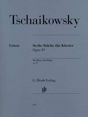 Tchaikovsky, P I: Six Piano Pieces op. 19