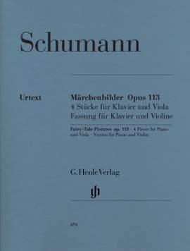 Schumann, R: Märchenbilder für Viola und Klavier op. 113