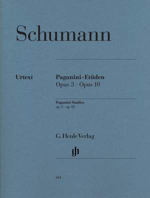 Schumann, R: Paganini-Studies op. 3 und 10