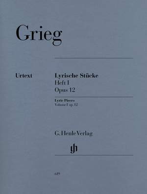 Grieg, E: Lyric Pieces op. 12 Book 1