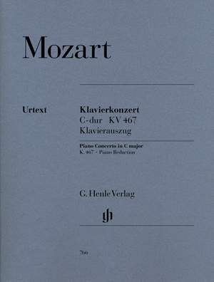 Wolfgang Amadeus Mozart: Piano Concerto C KV.467