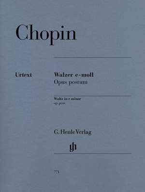 Chopin, F: Waltz e minor op. post.