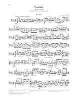 Ysaÿe, E: Sonata for Cello solo op. 28 Product Image