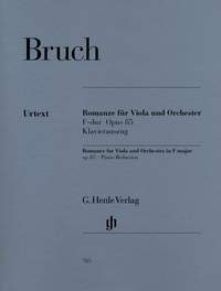 Bruch, M: Romance for Viola and Orchestra in F major op. 85