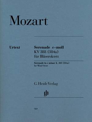 Mozart, W A: Serenade C minor KV 388 (384a)
