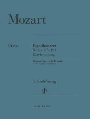 Wolfgang Amadeus Mozart: Bassoon Concerto B Flat KV191