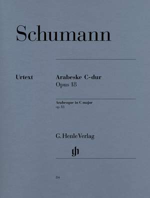 Schumann, R: Arabesque C major op. 18