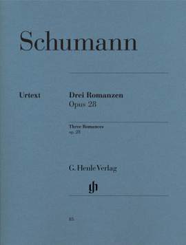 Schumann, R: 3 Romances op. 28