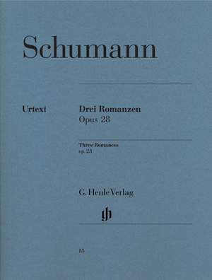 Schumann, R: 3 Romances op. 28