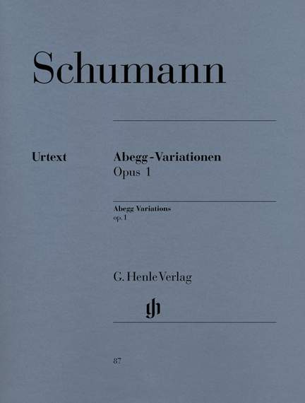 Schumann, R: Abegg Variations op. 1