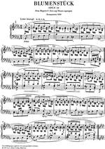 Schumann, R: Flower Piece D-flat major op. 19 Product Image
