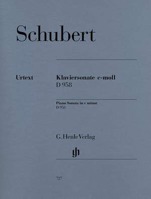 Schubert: Piano Sonata c minor D 958