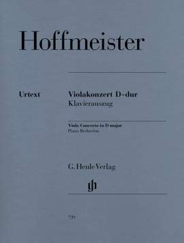Franz Anton Hoffmeister: Viola Concerto In D