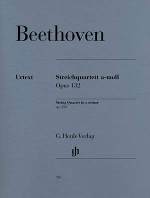 Beethoven, L v: String Quartet a minor op. 132