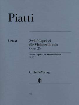 Piatti, A: 12 Capricci op. 25