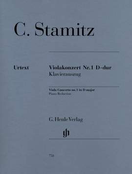 Stamitz, C P: Violakonzert Nr. 1 D-Dur D major