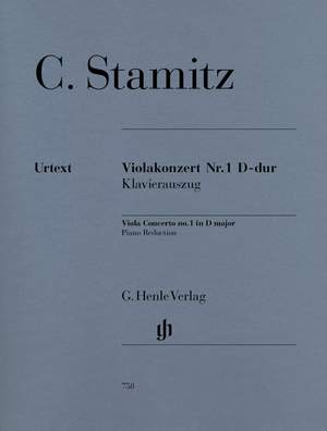 Stamitz, C P: Viola Concerto no. 1 D major