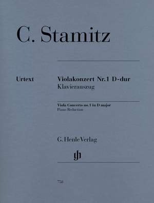 Stamitz, C P: Violakonzert Nr. 1 D-Dur D major