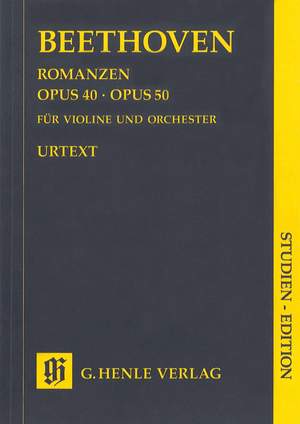 Beethoven, L v: Romances in G and F major op. 40 u. 50