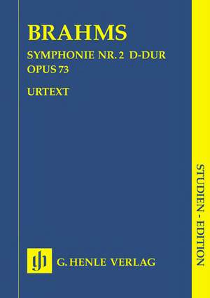 Brahms, J: Symphony no. 2 D major op. 73